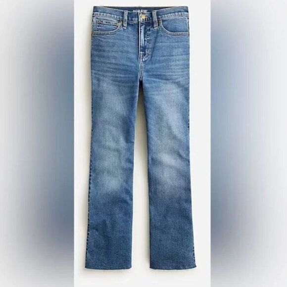 J. Crew Slim Demi Boot Jeans in Normandy Blue size 33 NWOT - Picture 3 of 13